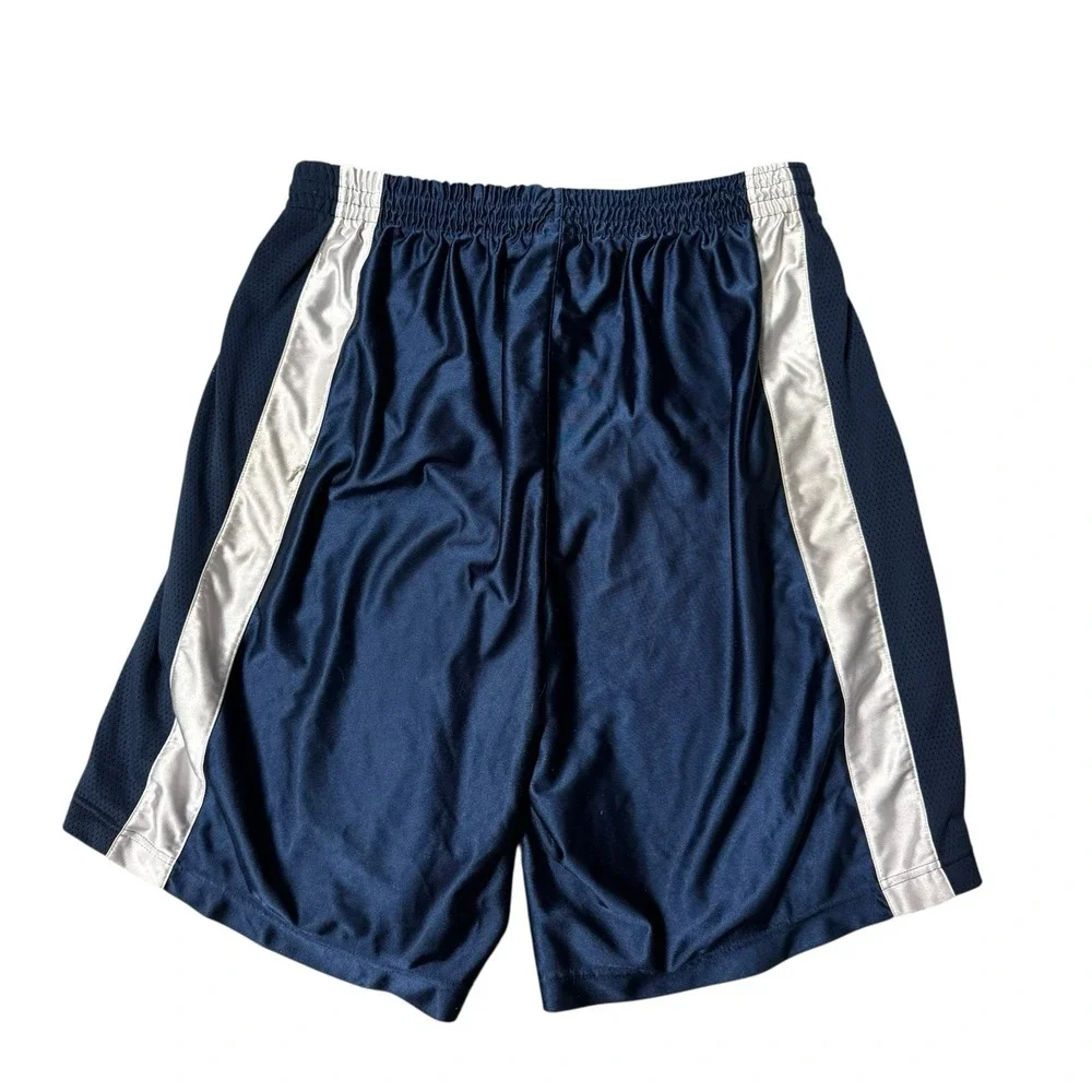 Nike Basketball Shorts Navy Blue Size XXL White Stripe‎ VTG